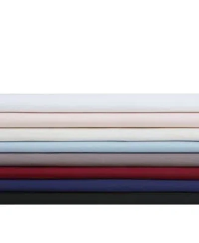 Brooklyn Loom Solid Cotton Percale Sheet Set Collection In Blush