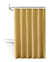 Brooklyn Loom Solid Cotton Percale Shower Curtain