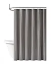 Brooklyn Loom Solid Cotton Percale Shower Curtain