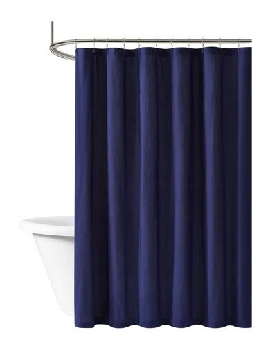 BROOKLYN LOOM BROOKLYN LOOM SOLID COTTON PERCALE SHOWER CURTAIN