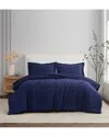 Brooklyn Loom Solid Linen 3pc Comforter Set