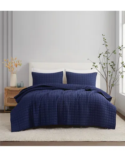 BROOKLYN LOOM BROOKLYN LOOM SOLID LINEN 3PC QUILT SET