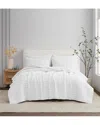 Brooklyn Loom Solid Linen 3pc Quilt Set