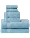 Brooklyn Loom Super Soft 6 Piece Bath Sheet Set -