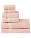 Brooklyn Loom Super Soft 6 Piece Bath Sheet Set- B