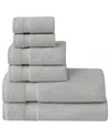 Brooklyn Loom Super Soft 6 Piece Bath Sheet Set- G