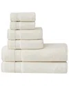 Brooklyn Loom Super Soft 6 Piece Bath Sheet Set- I