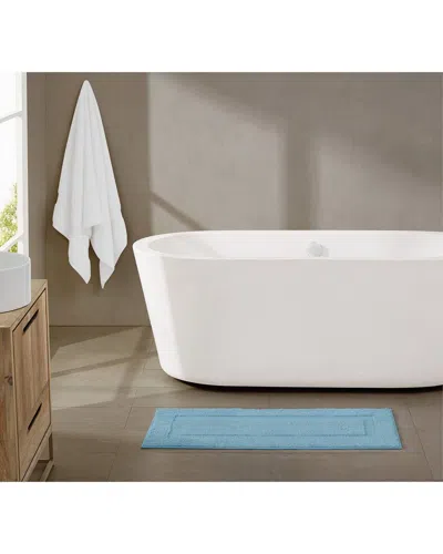 Brooklyn Loom Super Soft Bath Rug In White