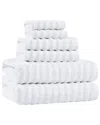 Brooklyn Loom Textured Zero Twist 6pc Towel Set