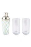 Brooklyn Steel Co. Mojito Shaker Set In Silver