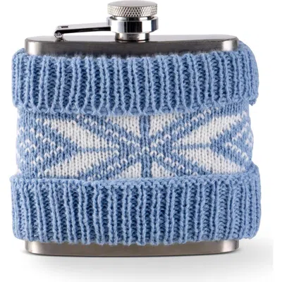 Brooklyn Steel Co. Sweater Flask In Blue
