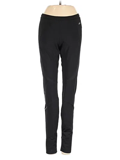 Pre-owned Brooks Active Pants In Black
