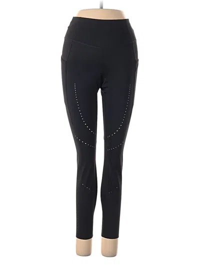 Pre-owned Brooks Active Pants In Black