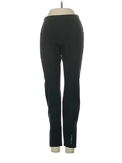 Pre-owned Brooks Active Pants In Black