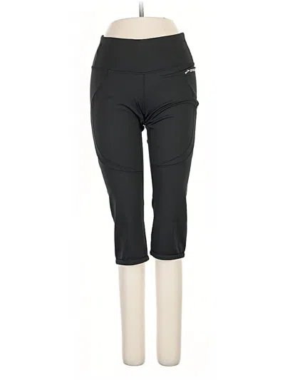 Pre-owned Brooks Active Pants In Black
