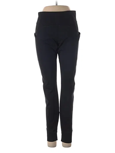 Pre-owned Brooks Active Pants In Black