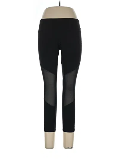 Pre-owned Brooks Active Pants In Black