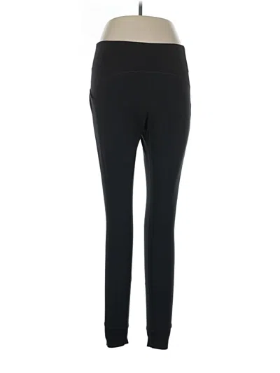 Pre-owned Brooks Active Pants In Black