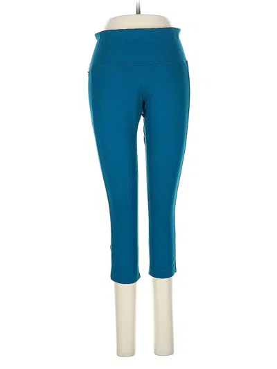 Pre-owned Brooks Active Pants In Blue