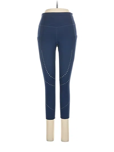 Pre-owned Brooks Active Pants In Blue