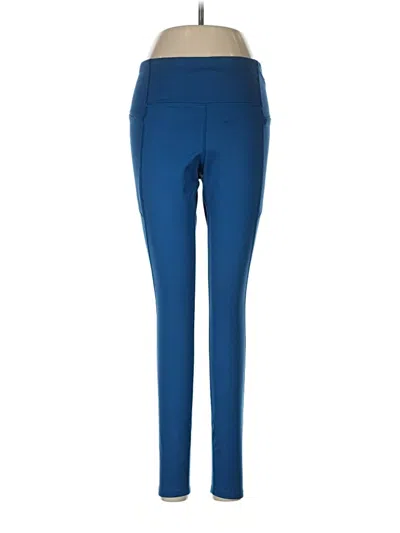 Pre-owned Brooks Active Pants In Blue