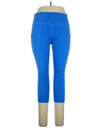 Pre-owned Brooks Active Pants In Blue