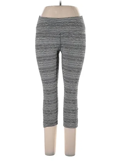 Pre-owned Brooks Active Pants In Gray