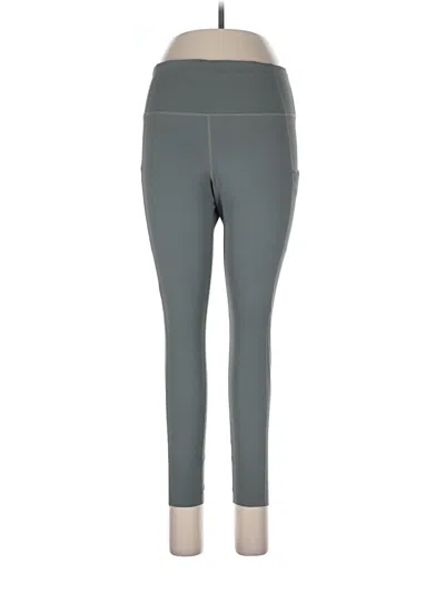 Pre-owned Brooks Active Pants In Gray