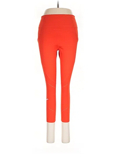 Pre-owned Brooks Active Pants In Orange
