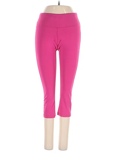 Pre-owned Brooks Active Pants In Pink