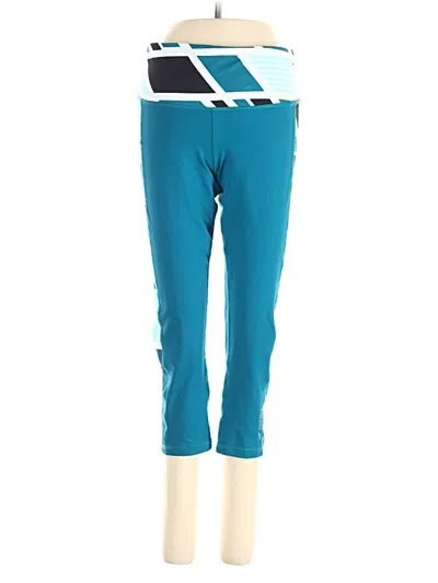 Pre-owned Brooks Active Pants In Teal