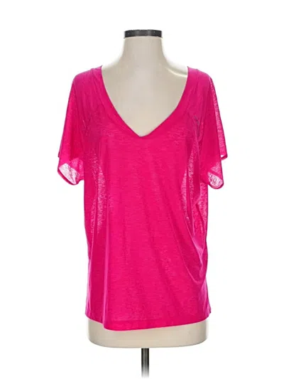 Pre-owned Brooks Active T-shirt In Pink