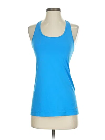 Pre-owned Brooks Active Tank Top In Blue