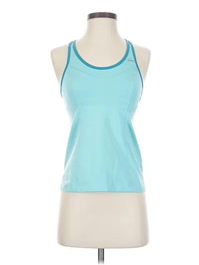 Pre-owned Brooks Active Tank Top In Blue