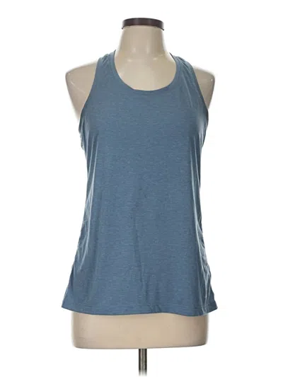 Pre-owned Brooks Active Tank Top In Blue