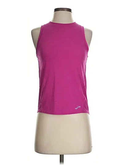Pre-owned Brooks Active Tank Top In Purple