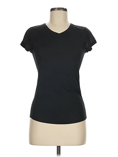 Pre-owned Brooks Active T-shirt In Black