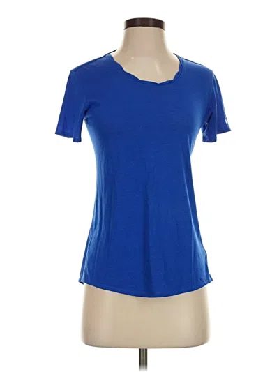 Pre-owned Brooks Active T-shirt In Blue