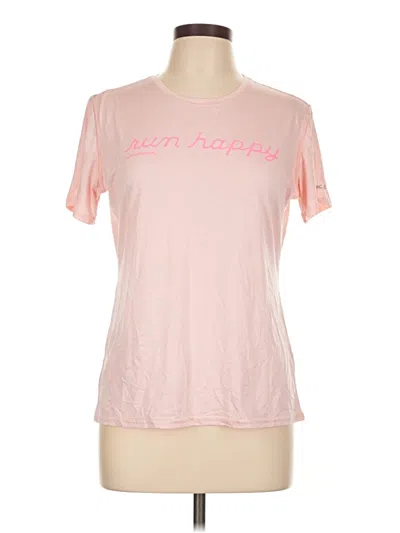 Pre-owned Brooks Active T-shirt In Pink