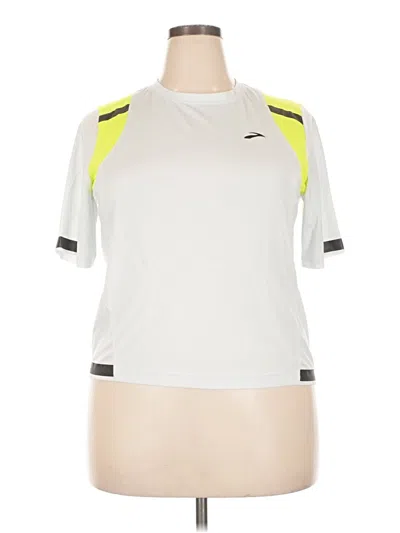 Pre-owned Brooks Active T-shirt In Silver