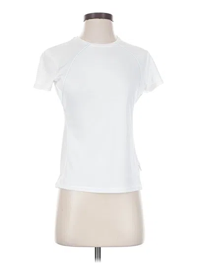 Pre-owned Brooks Active T-shirt In White