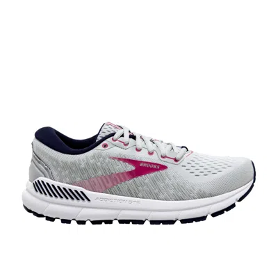 Brooks Addiction Gts 15 Oyster / Peacoat / Lilac Rose 120352-1d-054 Women's In Gray