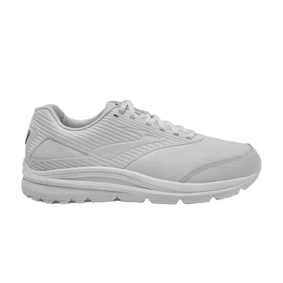 Pre-owned Brooks Addiction Walker 2 'triple White' | Men's Size 9.5