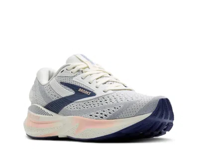 Brooks Adrenaline 24 Running Shoe In Gray