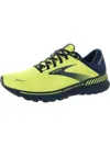 Brooks Adrenaline Gts 22 Running Sneaker In Nightlife/black/flame