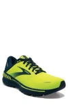 Brooks Adrenaline Gts 22 Running Shoe In Nightlife/titan