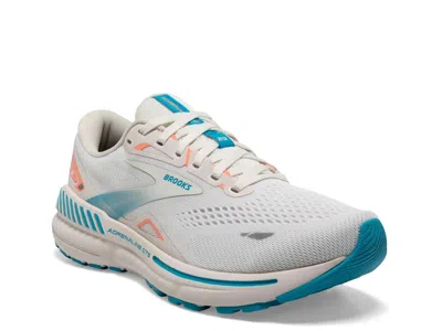 Brooks Adrenaline Gts 23 Running Shoe In White