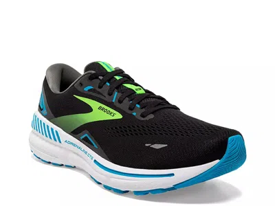 Brooks Adrenaline Gts 23 Running Shoe In Black