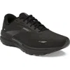 Brooks Adrenaline Gts 23 Sneaker In Black/black/ebony