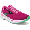 Brooks Adrenaline Gts 23 Sneaker In Pink/festival Fuchsia/black